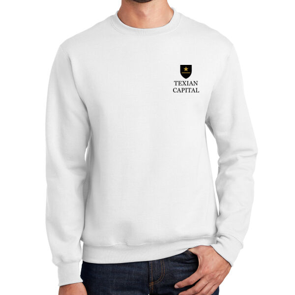 Texian Capital Printed - Essential Fleece Crewneck Sweatshirt Thumbnail