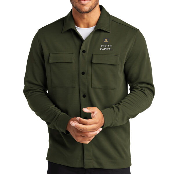 Texian Capital Embroidered - Double Knit Snap Front Jacket Thumbnail