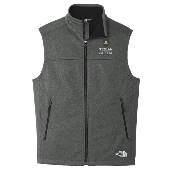 Texian Capital Embroidered - Ridgewall Soft Shell Vest Thumbnail