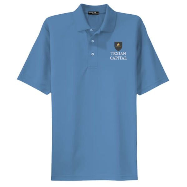 Texian Capital Embroidered - Dri Mesh ® Polo Thumbnail