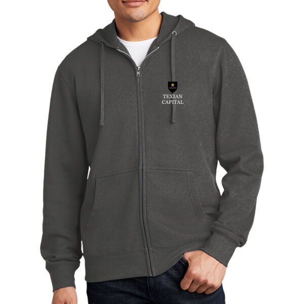 Texian Capital Printed - Fleece Full Zip Hoodie Thumbnail